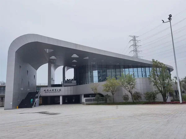 Projet de construction de piscine Buleway : centre sportif Shenzhen Longhua Guanlan